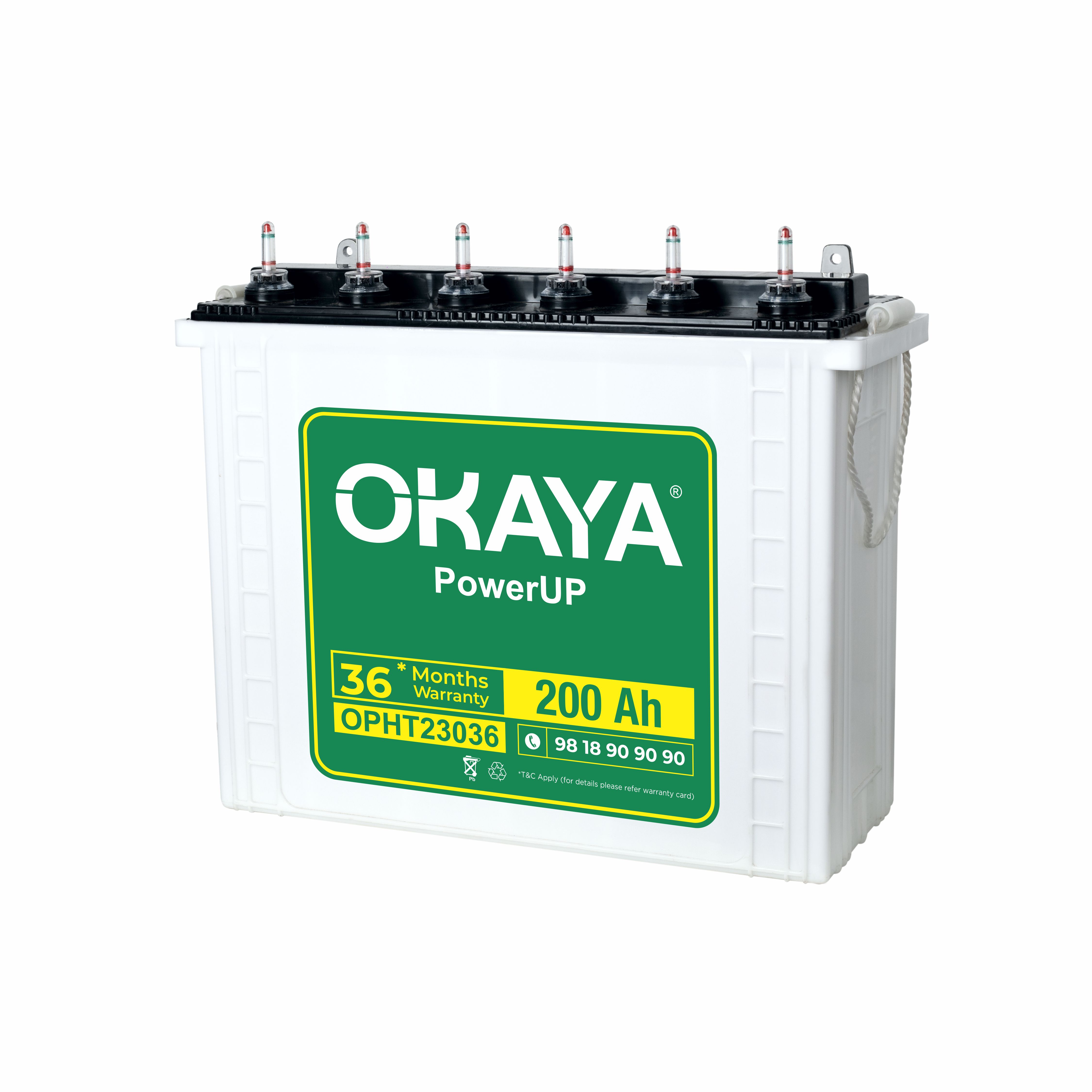 Okaya 125Ah ERB Battery