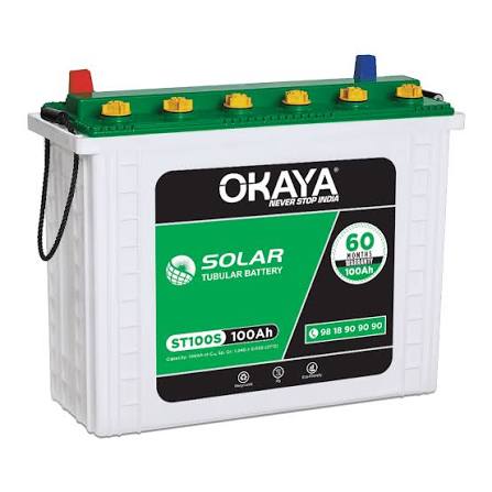 Okaya 110Ah Super Tubular Battery